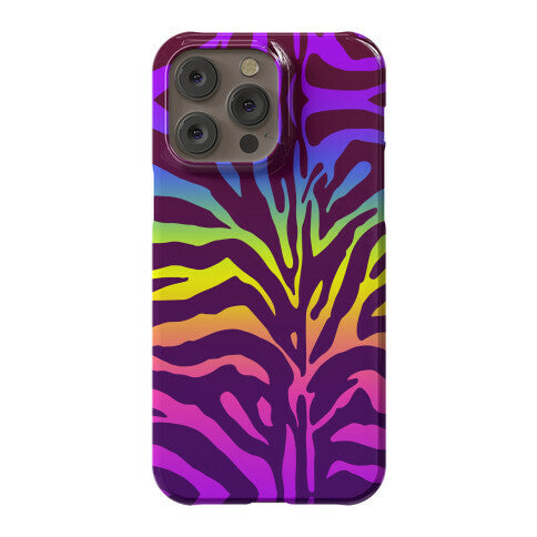 Rainbow Zebra Phone Case